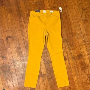 GAP Women's Mustard Skinny Jeans